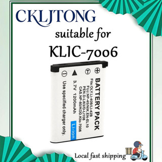 เหมาะสําหรับกล้อง Kodak KLIC-7006 แบตเตอรี่ M530 M550 M575 M…