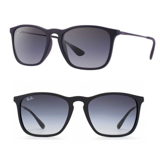 Rayban Chris แว่นกันแดดอิตาลี Wayfarer แว่นตานักบิน Ferrari Ray/Ban PUFU