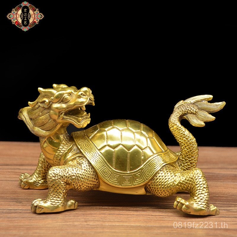 เครื่องประดับทองเหลือง Gossip Bronze Ware Dragon Turtle Back Dragon Turtle Home Creative HTC ZOK7