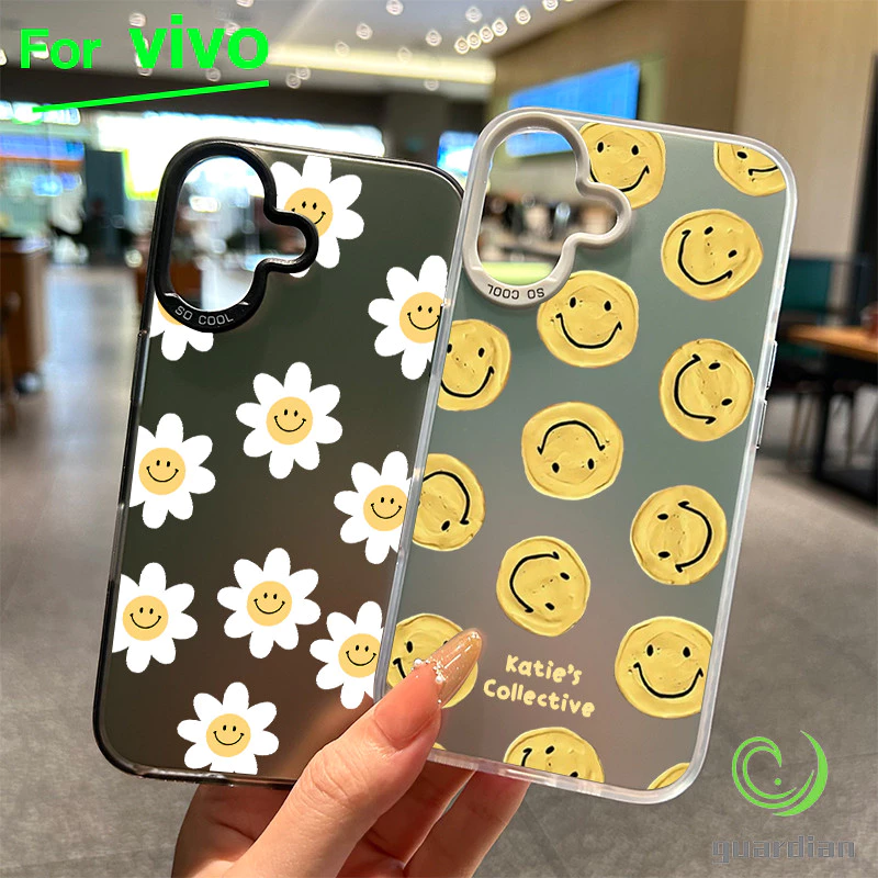 สำหรับ Vivo เคส Y200 Y20 Y20s Y12s Y12A สัญลักษณ์สีเหลือง Y17 Y12 Y15 Y11 Y12i Y15A โทรศัพท์วิโว่ V40 V40PRO Y18 Y18s