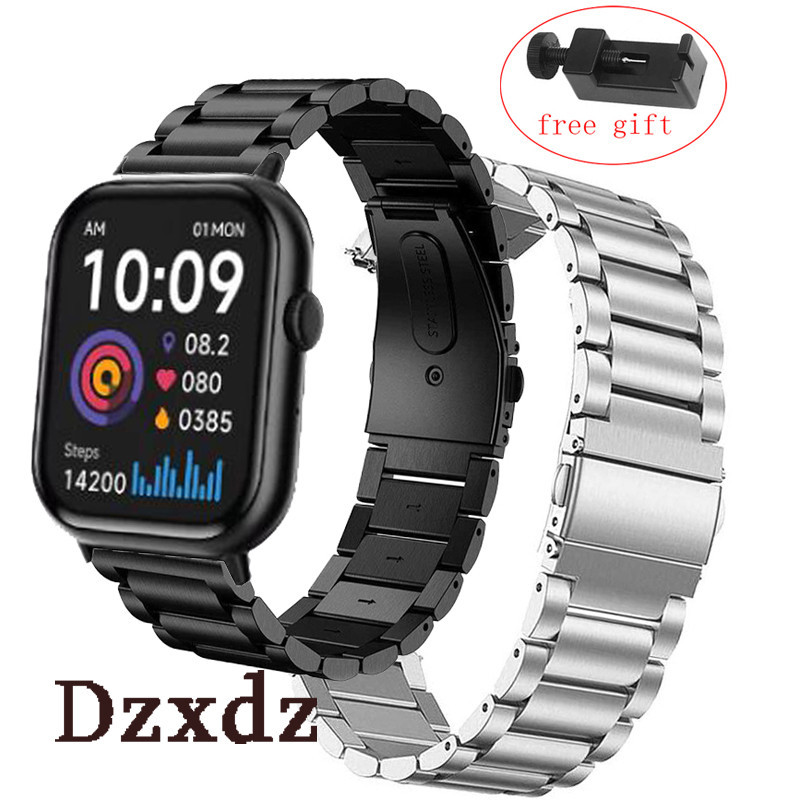 Hcare GO5 สาย สมาร์ทนาฬิกาโลหะสายสแตนเลสสําหรับ Hcare GO 5 SmartWatch สายรัดข้อมือสร้อยข้อมืออุปกรณ์