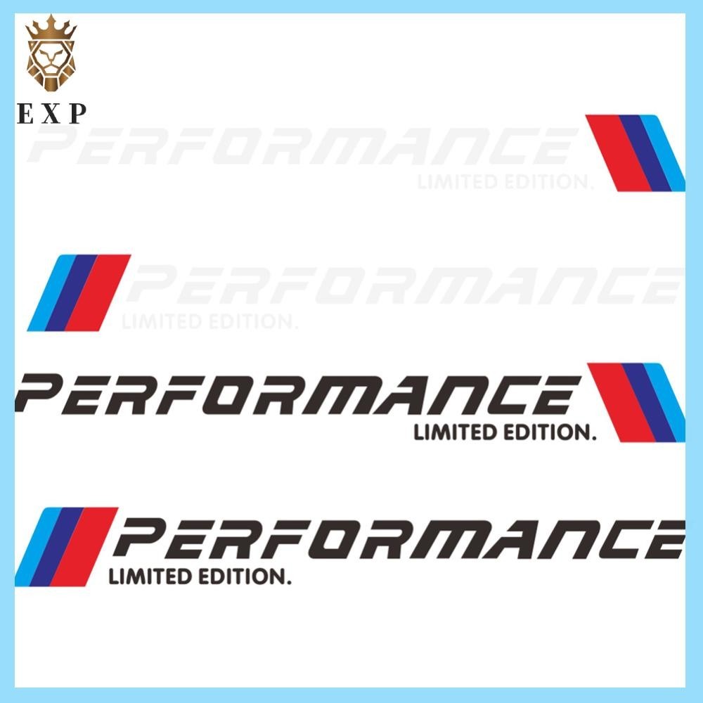 [explosion1.th] สติ๊กเกอร์ติดรถยนต์ 2 ชิ้น Performance Limited Edition สติ๊กเกอร์ติดสะท้อนแสงประตูด้านข้าง