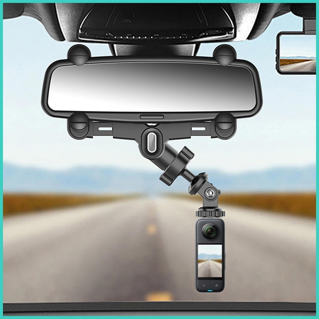 กล้องแอคชั่นแคมเมราติดรถยนต์ติดรถยนต์มองหลังรถมองภาพ-กระจกยึดกล้องคงที่ป้องกันการสั่นไหวรถยึดกีฬา magith