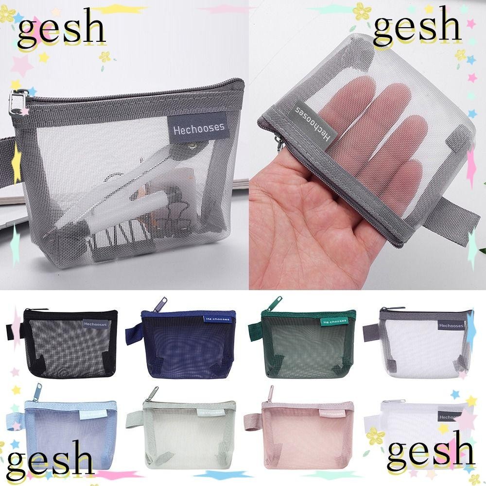 กระเป๋าใส่เหรียญ เกช1,กระเป๋าใส่เหรียญตาข่ายสามมิติ,หูฟังบลูทูธไนลอนรายการขนาดเล็กการจัดเก็บกระเป๋าเครื่องสําอางมินิสํานั