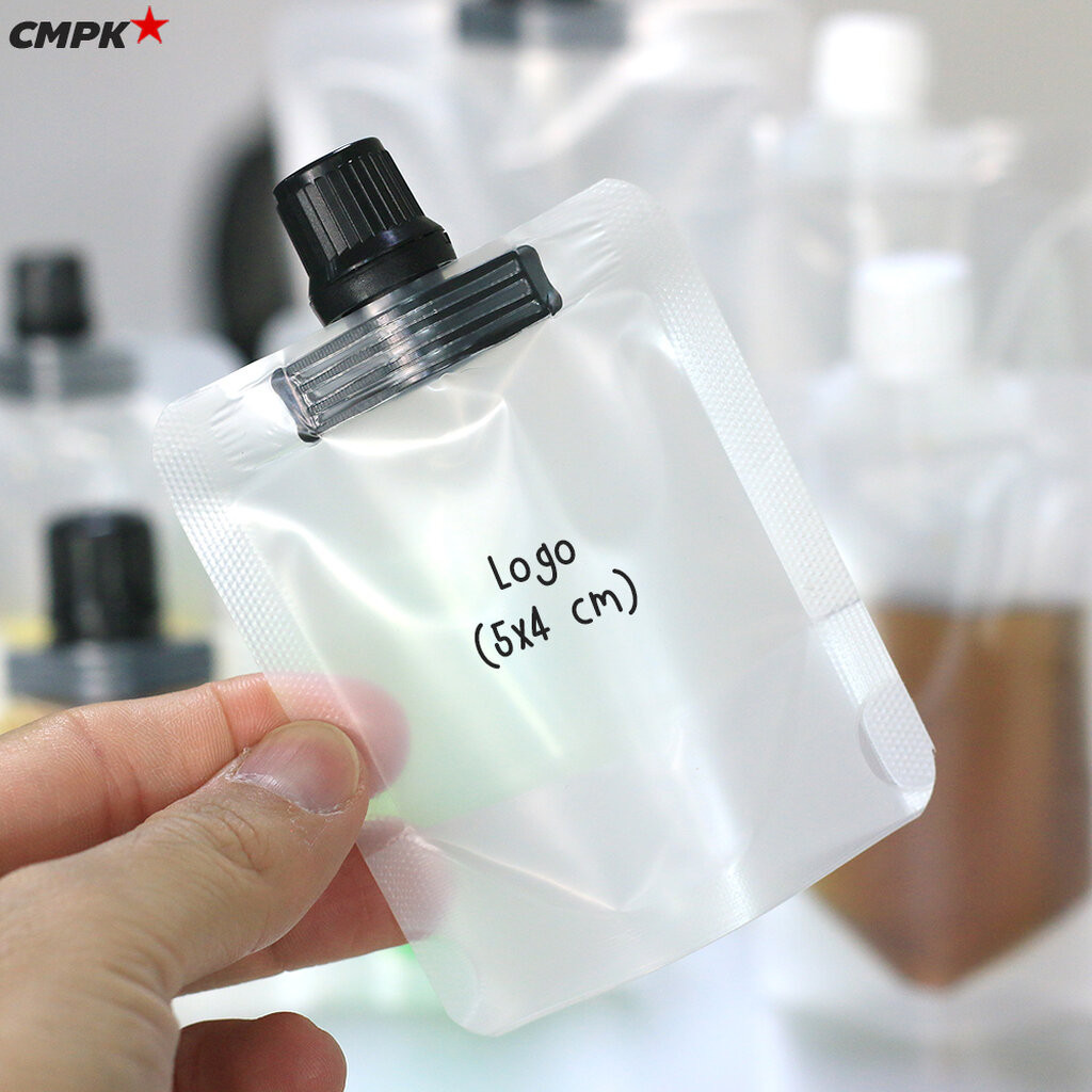 ถุงใส่น้ำ ถุงฝาเกลียว เนื้อขุ่น ตั้งได้ 30-500mL รูปที่ 5
