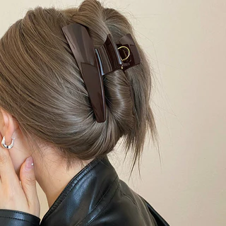 สาวหวาน 12 ซม. ไม่สม่ําเสมอ Big Grips กิ๊บติดผม Hairpin อุปกรณ์เสริม Headwear