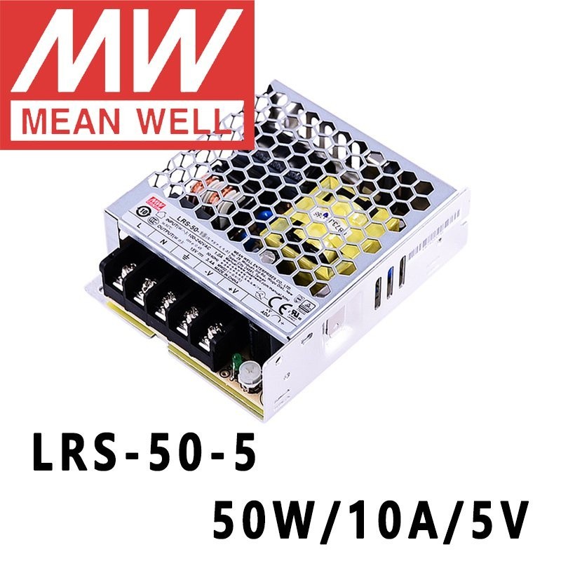✶Mean Well LRS-50-5 meanwell 5VDC/10A/50W Single Output Switching Power Supply online store