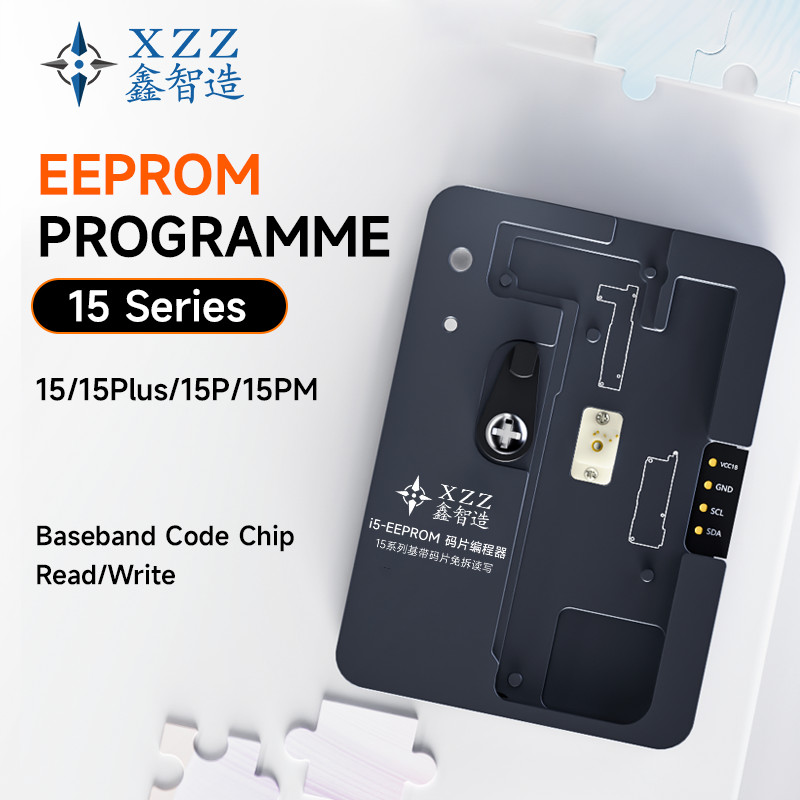 Xzz I5 Eeprom โปรแกรมเมอร์สําหรับซ่อมเมนบอร์ดมือถือสําหรับ IPhone 15 Series ซ่อมมือถือ Serial BB ชิป