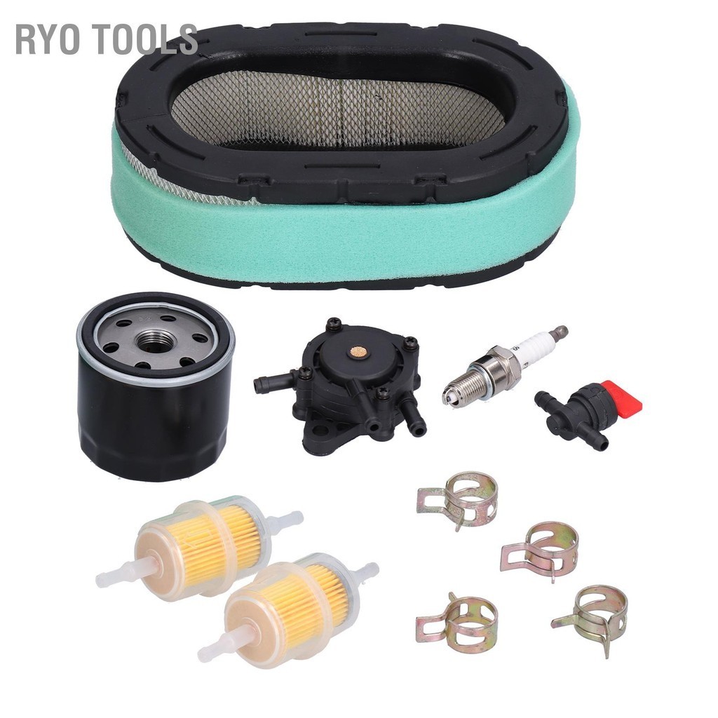 Ryo Tools กรองอากาศเครื่องตัดหญ้ากรองน้ำมัน 32 083 09-S 12 050 01-S สำหรับ Kohler 7000 KT735 KT725 K