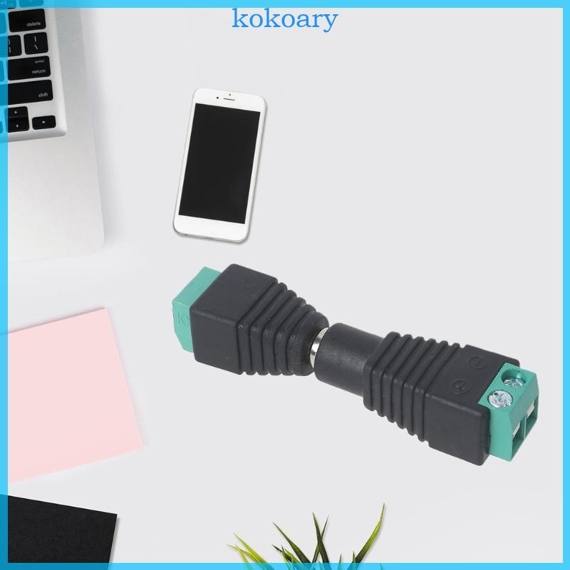 Kok สําหรับ DC Power Jack Plug Adapter 5 5mmx2 1 มม.ชาย + หญิงกล้องวงจรปิดเชื่อมต่อกล้อง