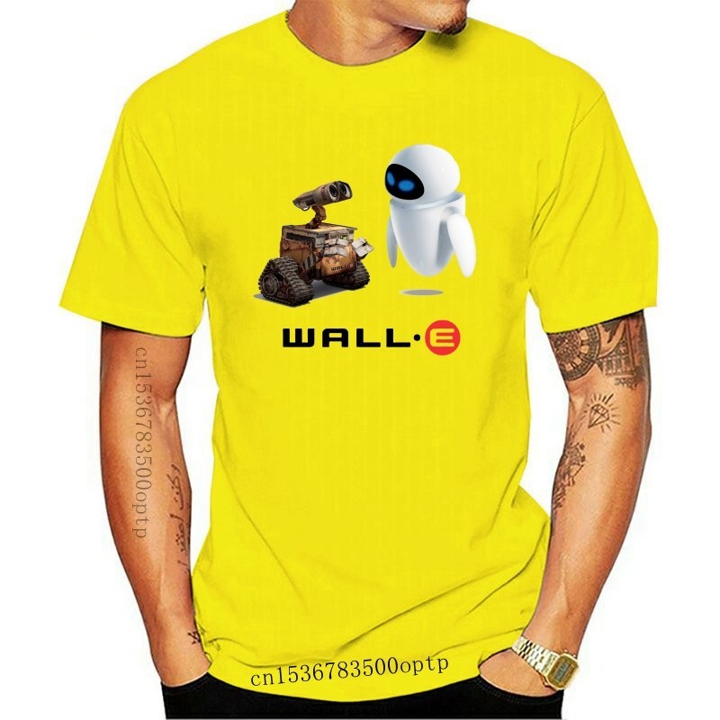 New WALL.E 4 EVE Kids Love เสื้อยืดสีขาวแขนสั้น Unisex