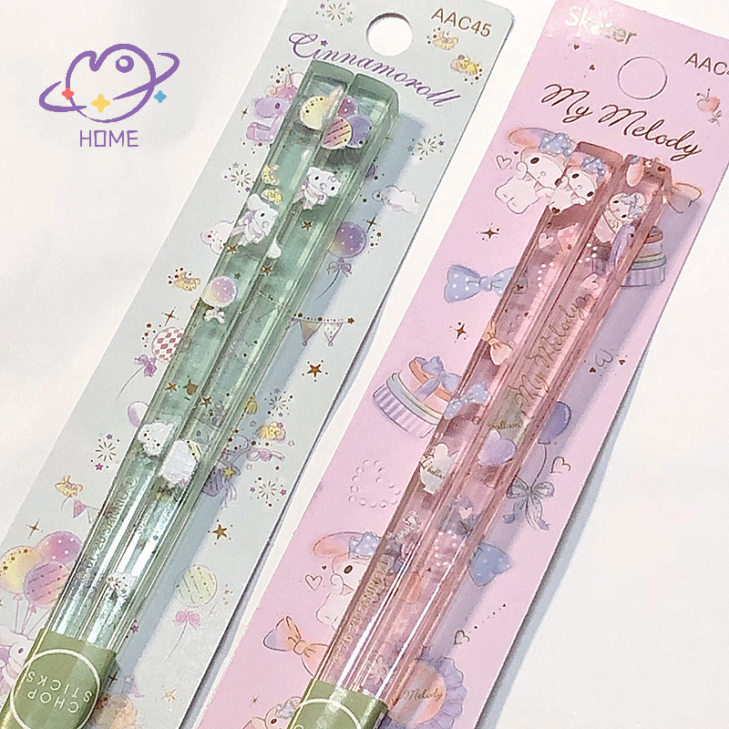 [mayhome] Original Crystal Chops อะนิเมะการ์ตูนไม่ขึ้นราสับแบบพกพาเด็กผู้หญิงหอพักสับ {TH}