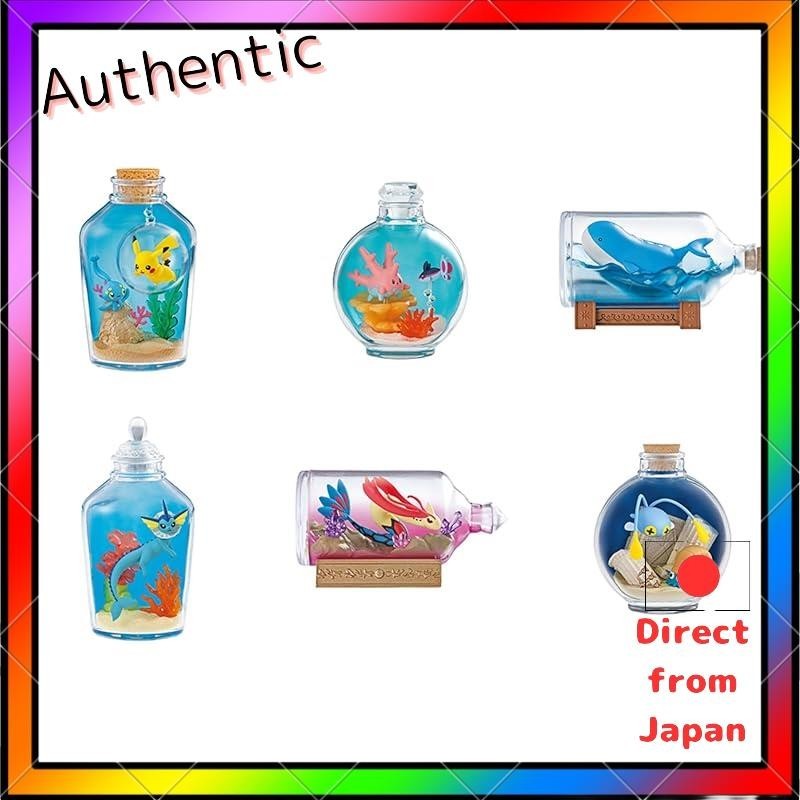 Pokemon AQUA BOTTLE Collection ~Sparkling Waterside Encounter~ Box Set 6 Types 6 Pieces