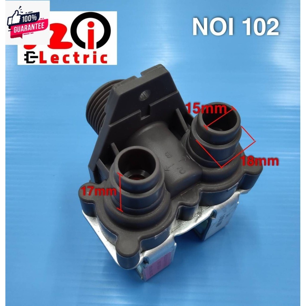 N102 วาล์วน้ำเข้าเครื่องซักผ้าโตชิา,โซลินอยวาล์วโตชิาWV-34B-4,Inlet valve toshiba พาร์ท 42T67018,42T