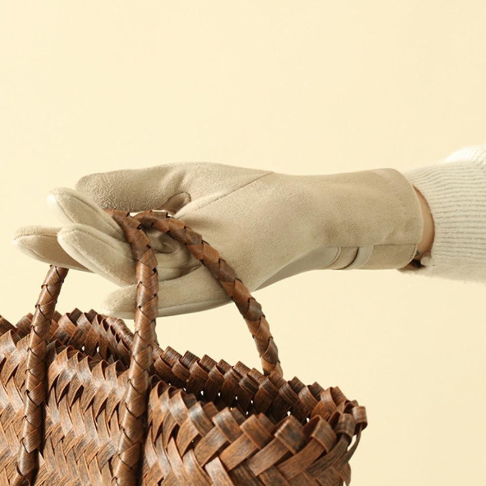 ฟอง ถุงมือฤดูหนาว,ถุงมือหน้าจอสัมผัสกันน้ําที่อบอุ่น, 2024 เต็มนิ้วหน้าจอสัมผัสถุงมือเล่นสกีผู้หญิงผู้ชาย - รูปที่ 5