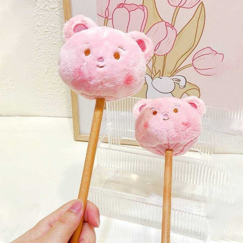 ไม้ทุบหลังน้องหมีเนย ไม้นวดหลัง - รูปทรงหัวน้องหมี - มีทั้งหมด 2 สี