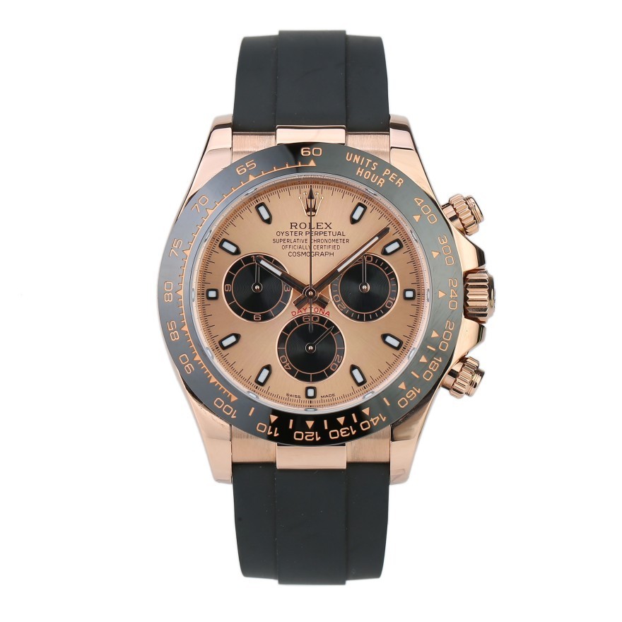 Rolex Rolex Rolex Rolex Watch Male Daytona Automatic Mechanical Rose Gold116515แอลเอ็น