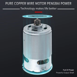 【COD+พร้อมส่ง】RS550 มอเตอร์ DC 12V/21V มอเตอร์สว่านไร้สาย DIY พร้อม 12 ฟันเกียร์สําหรับสว่านไฟฟ้า