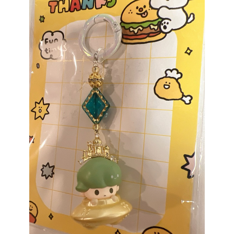 Dimoo 王 แผ่นเสียง กระเป๋าใส่โทรศัพท์ พวงกุญแจโทรศัพท์ Dimoo