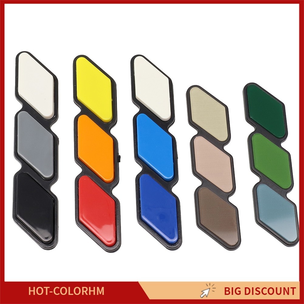 [COLORHM]สัญลักษณ์ตราตะแกรงสามสี 3 สําหรับ Toyota 4Runner Rav4 Highlande