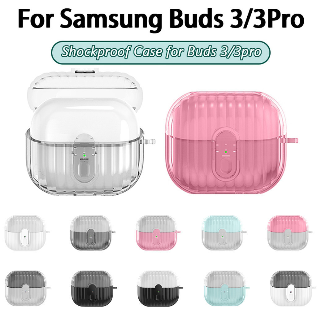 สําหรับ Samsung Galaxy Buds 3 หูกรณีฝาครอบป้องกัน Soft Shell สะดวก Switch Buds 3Pro หูฟังป้องกันกรณีอุปกรณ์เสริม