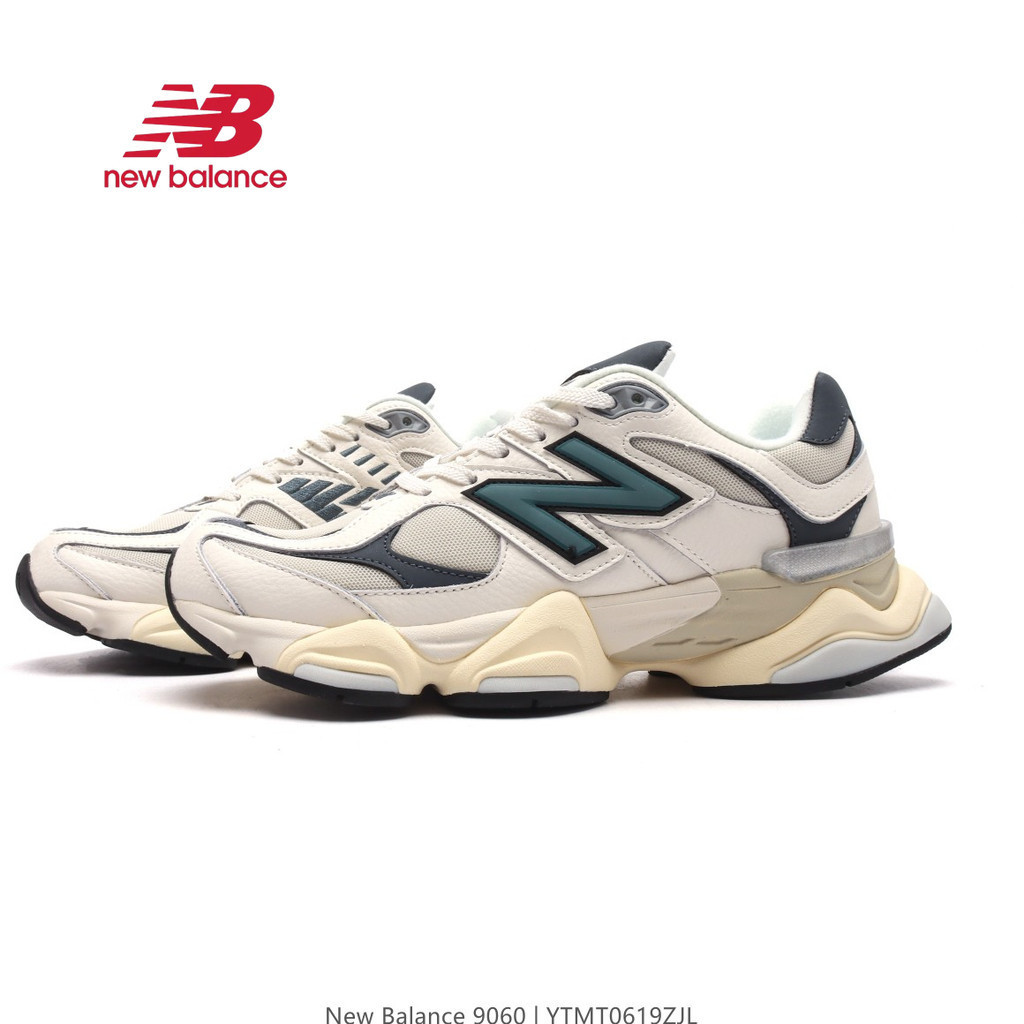 NB New Balance NB9060 ลูกช้างกีบสำหรับผู้ชายและผู้หญิง 9060 สบายร้อยรองเท้าพ่อ