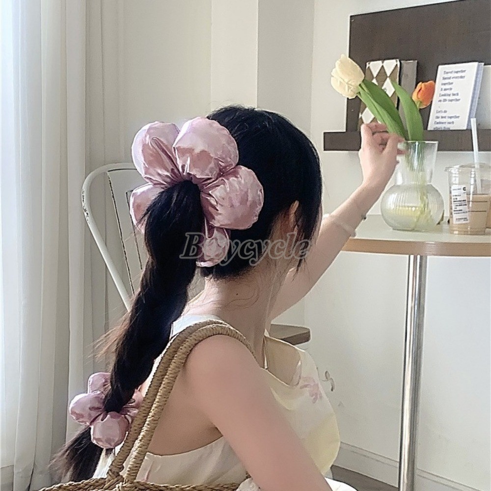 โมเดิร์นเจ้าหญิงแฟชั่นเรืองแสงดอกไม้โบว์ใหญ่ ชม. วงการบิน ที่คาดผมอุปกรณ์ผมดอกไม้คาดศีรษะผมหางม้าหนังคาดศีรษะ - รูปที่ 2