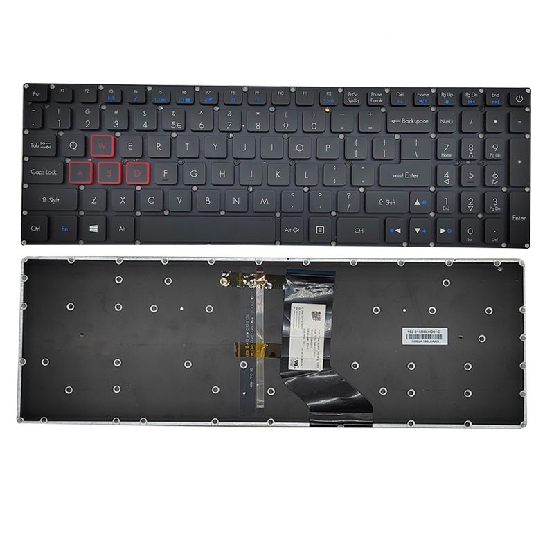 US แป้นพิมพ์แล็ปท็อปสําหรับ Acer vx15 VX5-591G n16c7 VX5-591 VX5-793 g3571572 573 อังกฤษ