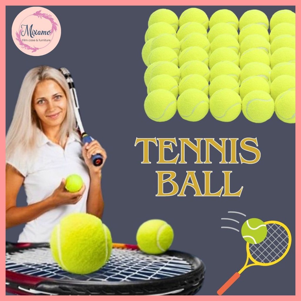 --MXM--ลูกเทนนิส Tennis ฝึกซ้อม พร้อมส่ง #D-0038