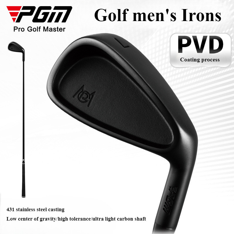PGM TIG062 กอล์ฟฮาร์ดคอร์ผู้ชายเหล็กสแตนเลสหมายเลข 7 เหล็กกอล์ฟเดี่ยวรองรับจุดศูนย์ถ่วงต่ำความจุสูงคลาดเคลื่อน