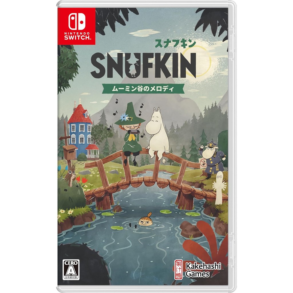 แผ่นเกม Nintendo Switch 🎮 Snufkin: Melody of Moominvalley | แท้มือ1 🆕 | Zone2 ญี่ปุ่น 🇯🇵 (เปลี่ยนภาษ