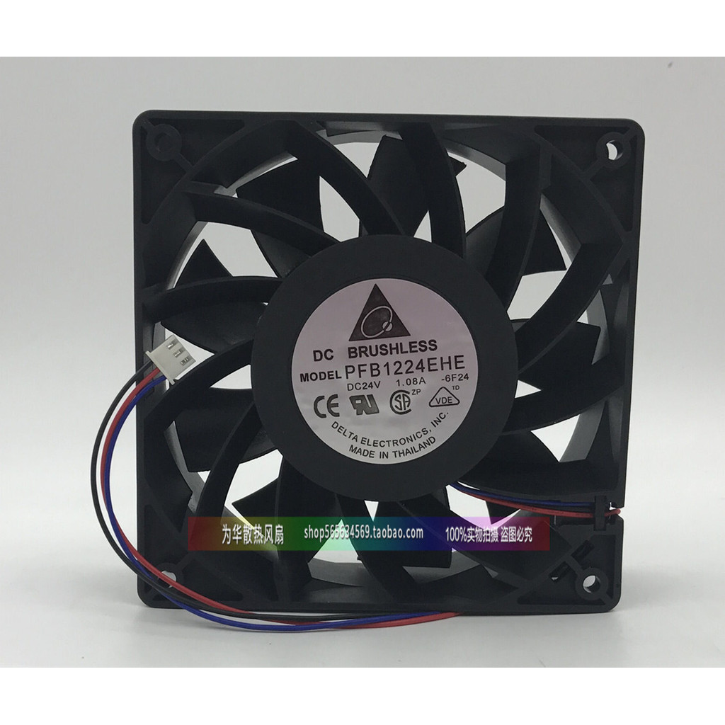 Original Delta PFB1224EHE 12 ซม.12038 24V 1.08A High Wind
