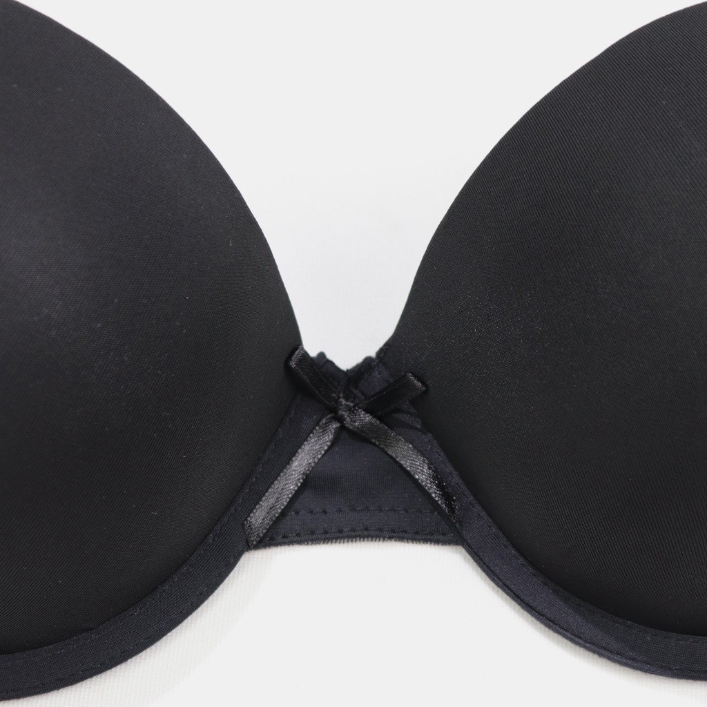 Parifairy ชุดชั้นในสีทึบสายรัดโปร่งใส Push Up Bra พร้อมสาย 32B 32C 34B 34C 36B 36C 38B 38C-9818 - รูปที่ 5