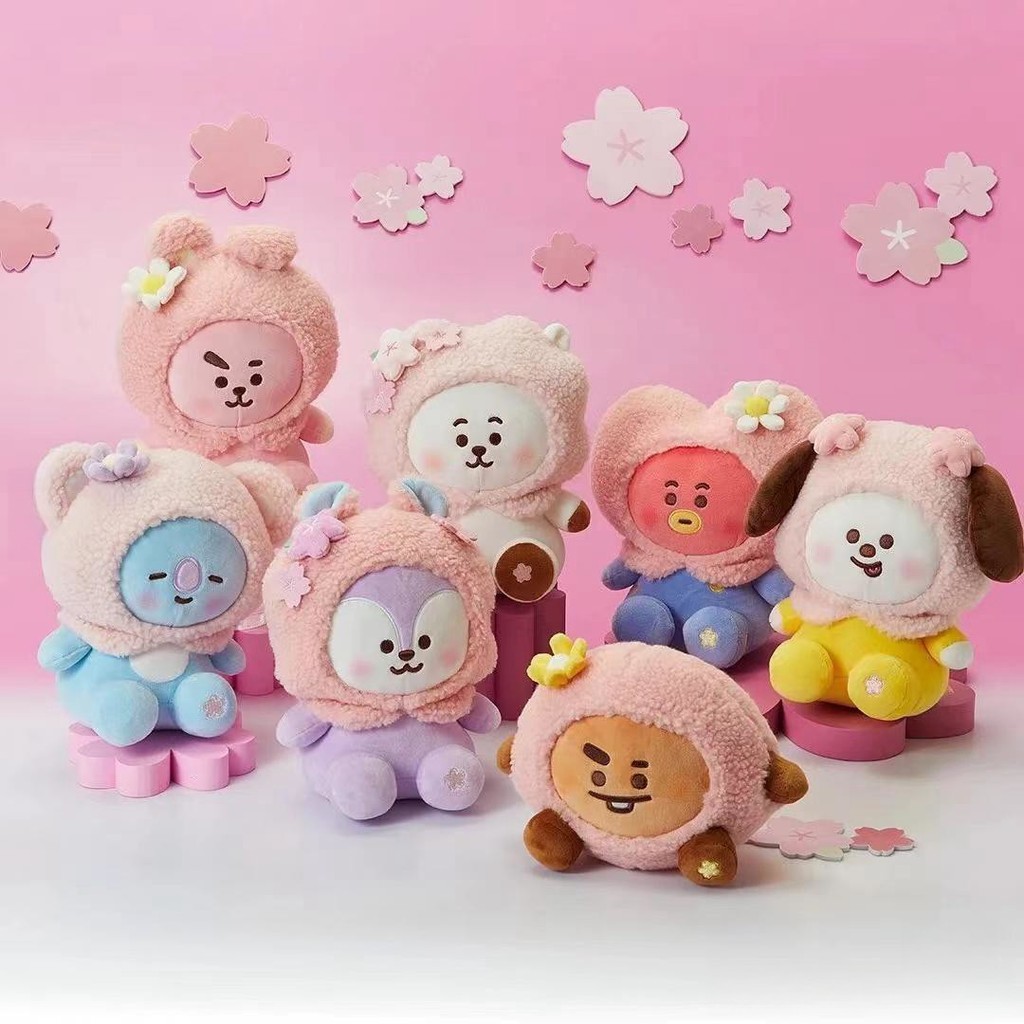 ใหม่kpop Idol TATA COOKYU CHMMYฤดูใบไม้ผลิวันSeriesตุ๊กตาตุ๊กตาน่ารักการ์ตูนตุ๊กตากระเป๋าจี้กองทัพของขวัญ
