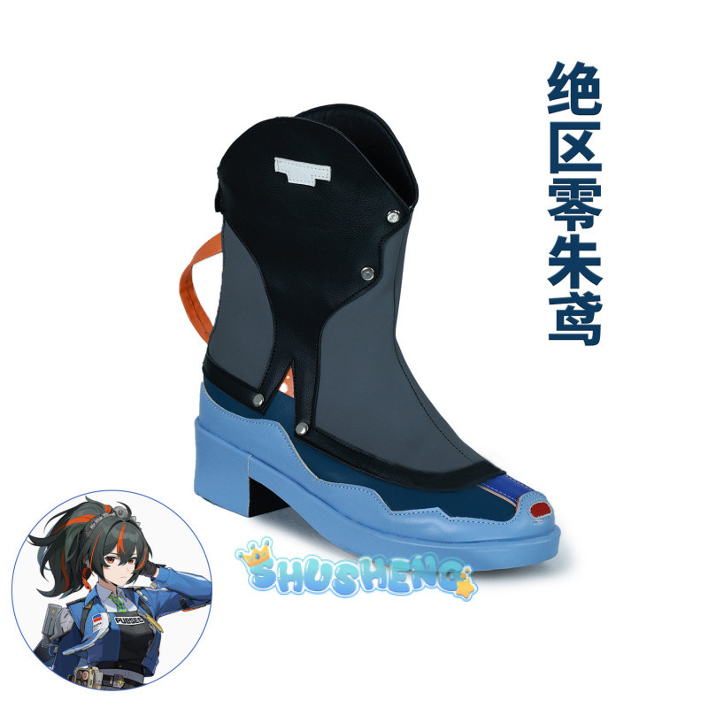 เกม Zenless Zone Zero Zhu Yuan รองเท้าคอสเพลย์