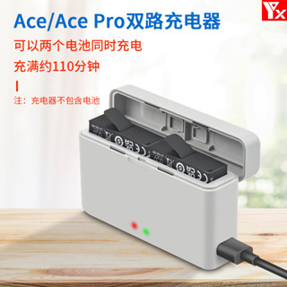 สําหรับ Insta360 Ace/Ace Pro/Ace Pro 2 Charger 2 ช่องชาร์จ M…