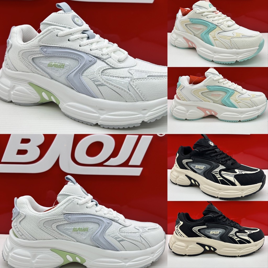 Baoji บาโอจิ รองเท้าผ้าใบผู้หญิง bjw1073