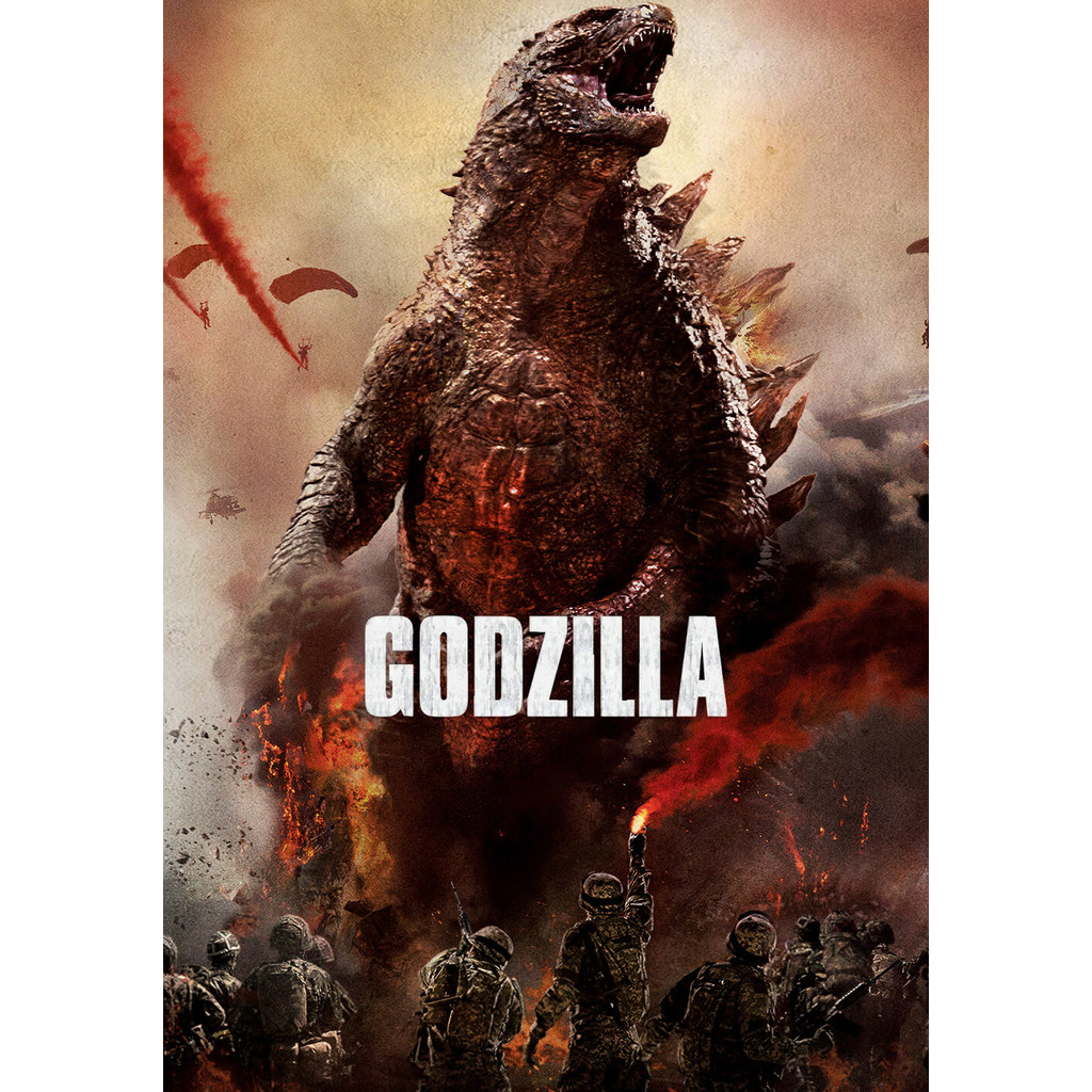 Godzilla ก็อตซิลล่า (2014) DVD หนัง มาสเตอร์ พากย์ไทย