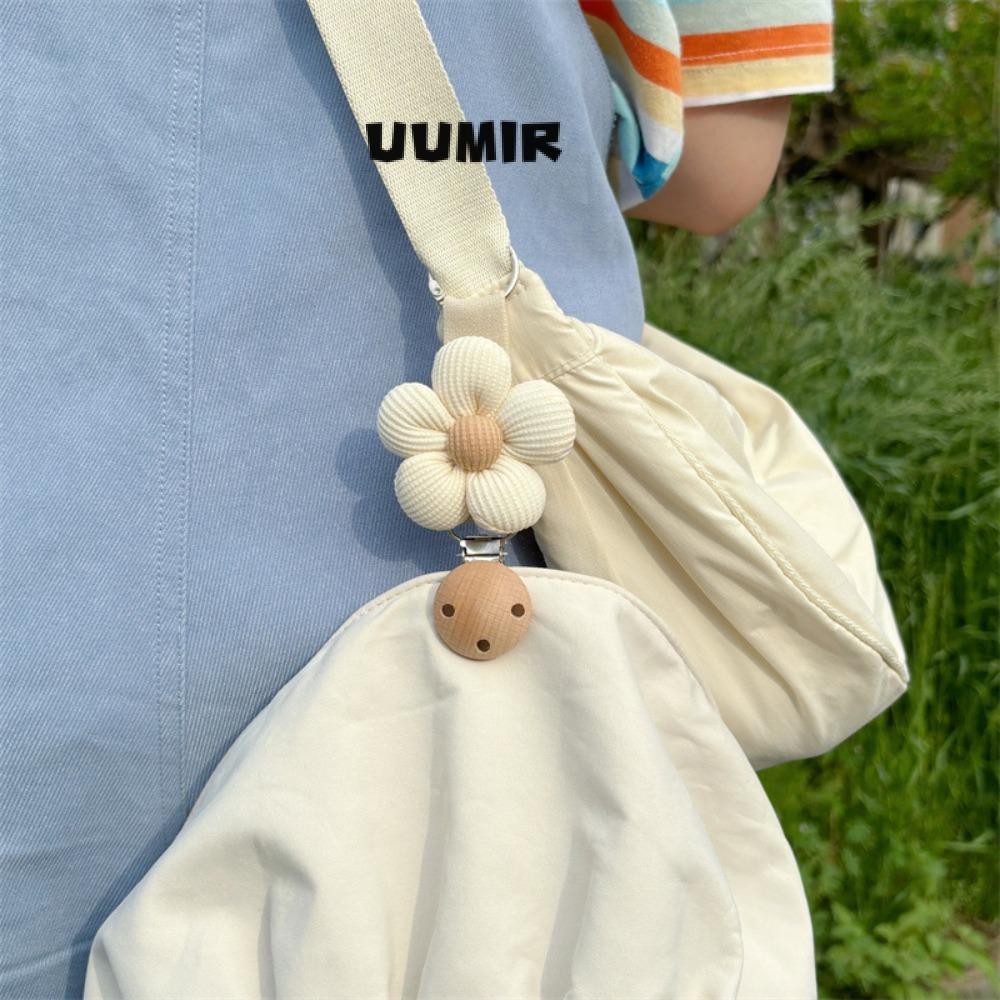 UUMIR คลิปหนีบหมวก, คลิปหนีบแขวนเดินทางดอกไม้แบบพกพา, อุปกรณ์เสริมกลางแจ้งป้องกันการสูญหายแบบมัลติฟังก์ชั่น