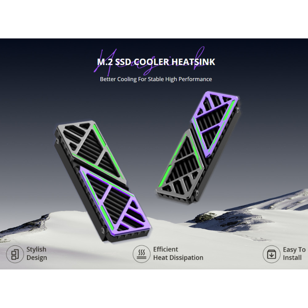 🛵มีส่งด่วน💨 HIKSEMI M.2 SSD COOLER HEATSINK MH1 MH2 ฮีทซิงค์ แผ่นระบายความร้อน ประกัน 3 ปี