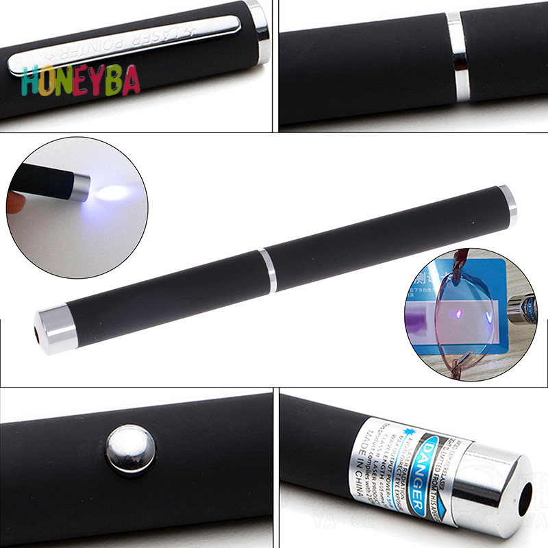 <Honeyba> Anti Blue Light แว่นตาปากกาทดสอบการสอนไฟฉายแมวจับ Beam Light Nice