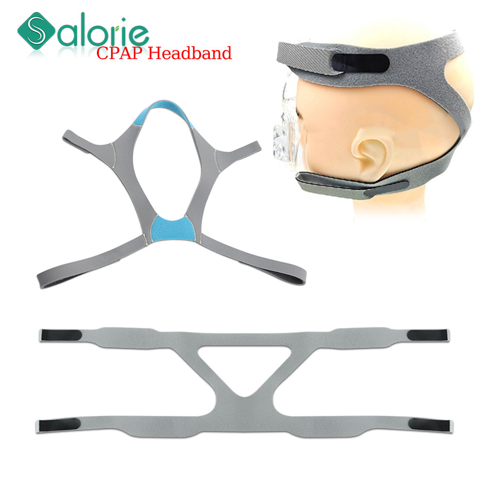 Salorie 1PC  หมวกหมวกแถบคาดศีรษะ Sleep Apnea Snoring ไม่มีหน้ากาก  เครื่อง Ventilator เปลี่ยนหัว Band อุปกรณ์เสริม