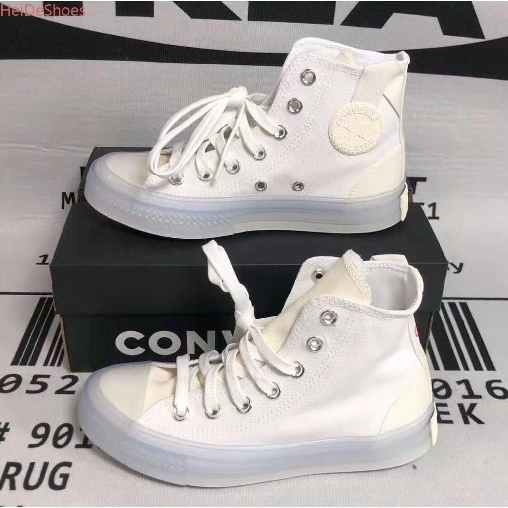 Converse 1970S พื้นรองเท้าคริสตัลสีขาว