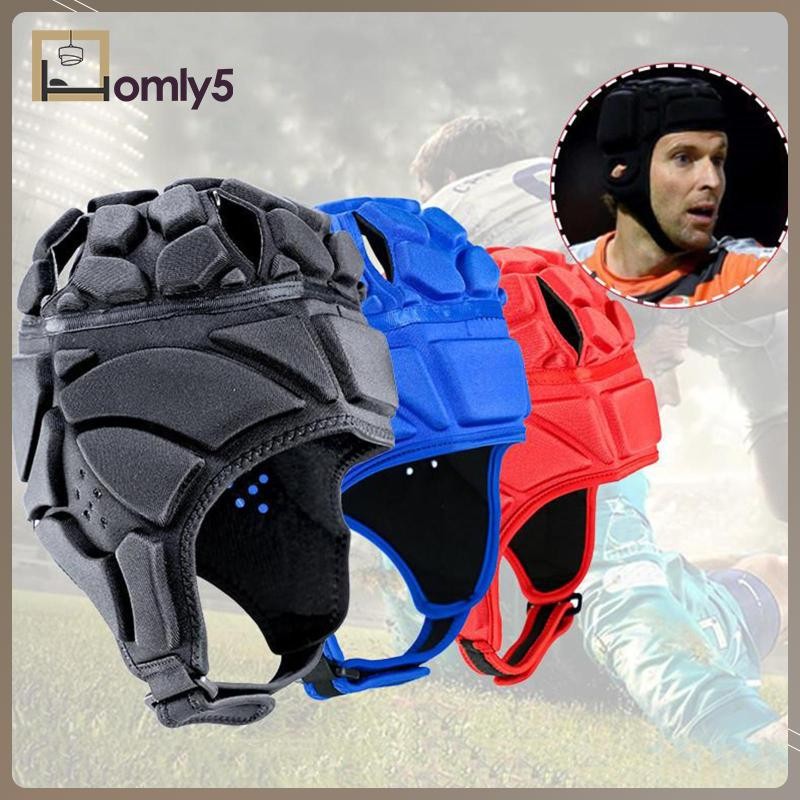 [Homyl5] Ultralight Rugby headprotect ฟุตบอลหมวกผู้รักษาประตูกันกระแทก EVA เบาะ -ขนาด