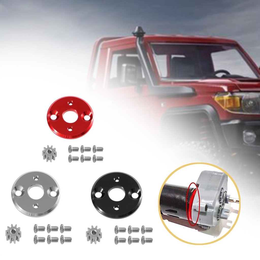 [blesiya21] Rc รถ 370 มอเตอร์เปลี่ยนชิ้นส่วนมอเตอร์ Pinion Gear และสําหรับ MN78 MN82