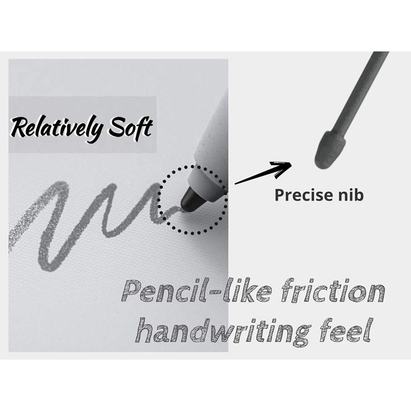 fsfejhbjhkq10PCS Marker ปากกาเคล็ดลับสําหรับ Remarkable 1/2 Stylus สําหรับ Boox Pen2/ปากกา Plus เปลี่ยน Soft Nibs,Tips พร้อมเครื่องมือ - รูปที่ 3
