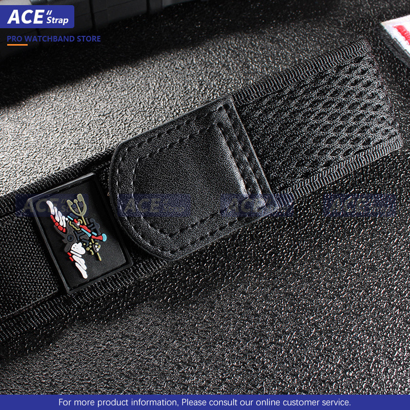 เหมาะสำหรับสายนาฬิกา LUMINOX ผ้าไนลอน สายรัด Velcro 20mm 22mm 23mm เหมาะสำหรับรุ่น 3050 3950