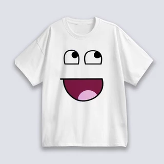 [TOYOO] ใหม่ Unisex เสื้อยืด พิมพ์ลาย Roblox Man Face Game สําหรับผู้ชาย T-shirt เป็นกลาง