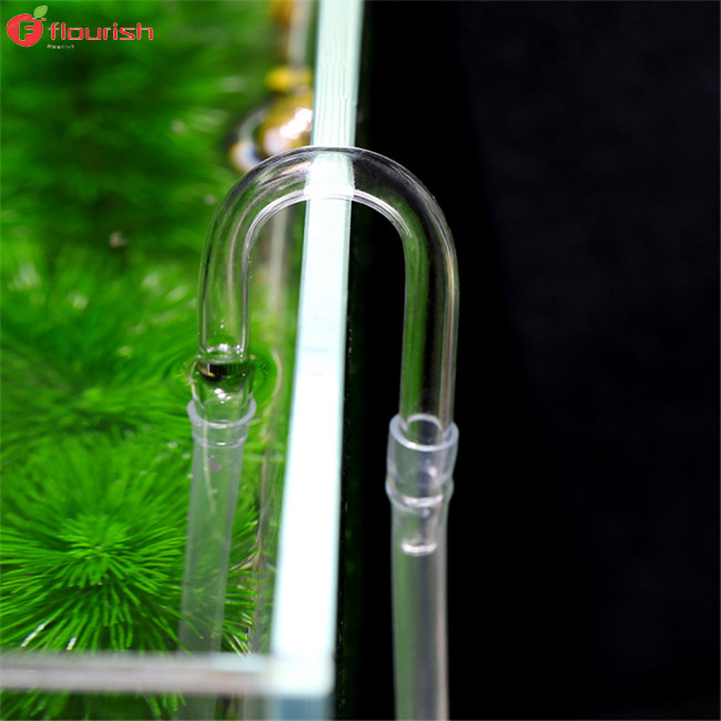 ลดล้างสต๊อก!! แก้วใส Co2 Refiner U รูป Air ท่อเชื่อมต่อถังปลา Aquarium อุปกรณ์ N