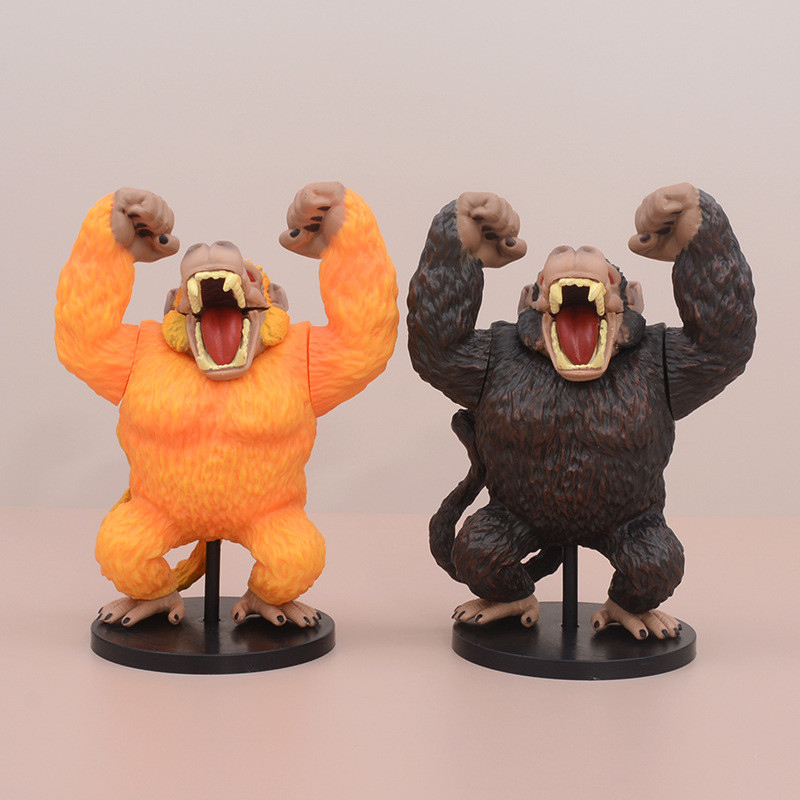 Dragon Ball Ichiban Reward Saiyan Golden Great Ape Goku Ape Figure Boxed Black Model Decorative Doll